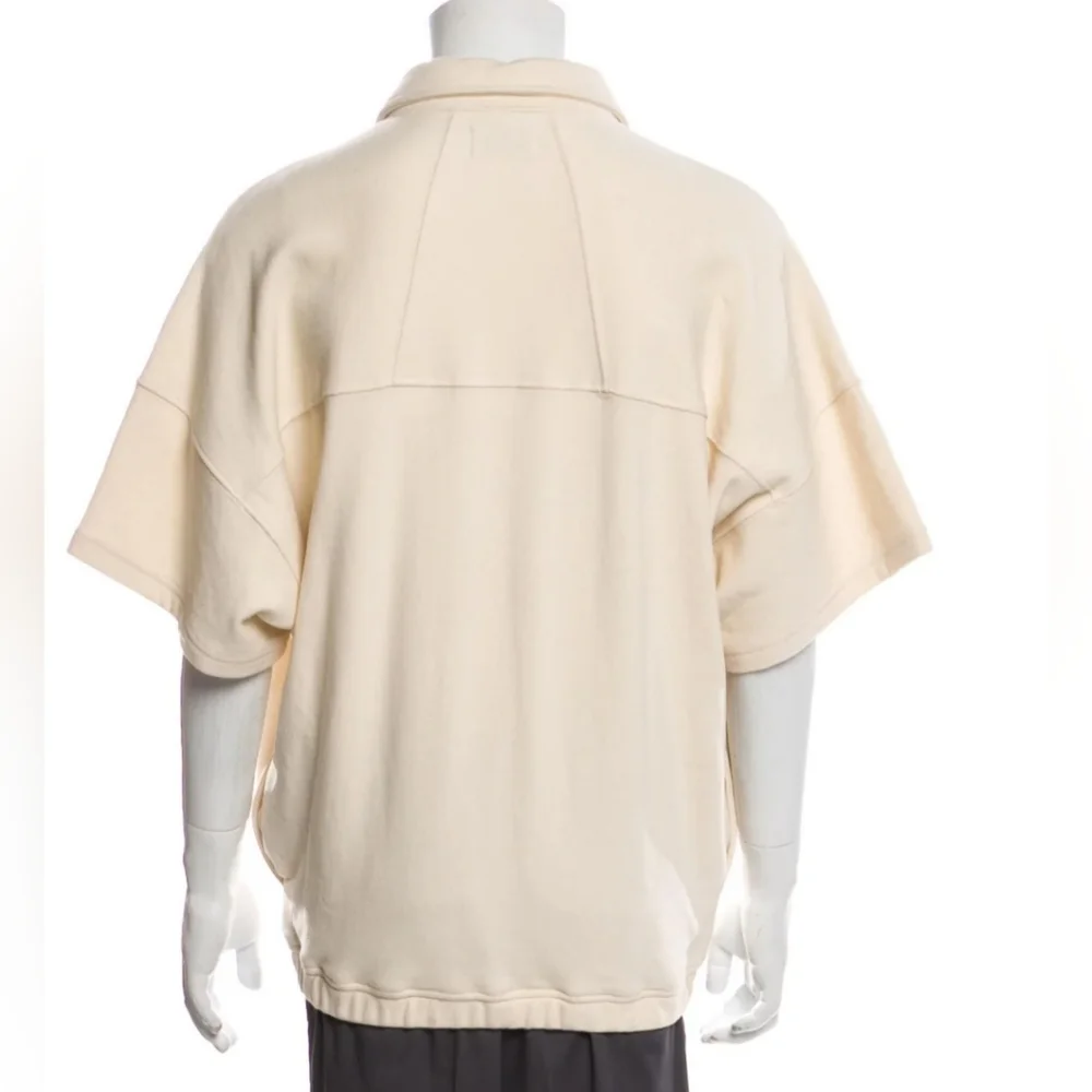 Rhude x McLaren Racer Oversized Polo Shirt (Cream) Size: XL - NWT - Picture 2 of 8